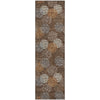 Piper Looms Mayfield Circles AMF908 Fudge Machine Washable Area Rug Runner Main Image