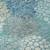 Piper Looms Mayfield Circles AMF908 Teal Machine Washable Area Rug Swatch Image