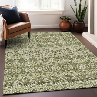 Piper Looms Mayfield Moroccan AMF909 Aloe Machine Washable Area Rug Lifestyle Image Feature