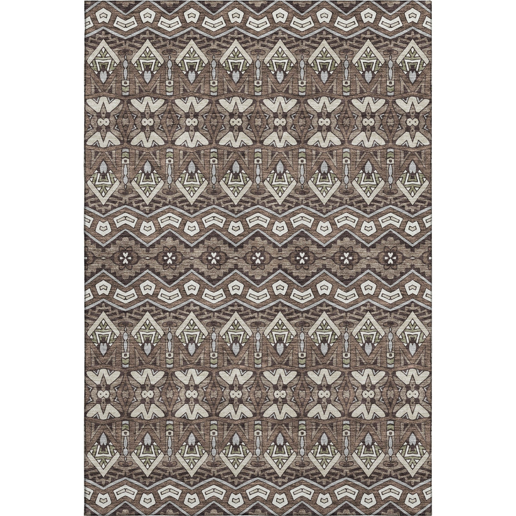 Piper Looms Mayfield Moroccan AMF909 Brown Machine Washable Area Rug main image