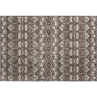 Piper Looms Mayfield Moroccan AMF909 Brown Machine Washable Area Rug Scatter Main Image
