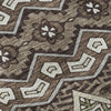 Piper Looms Mayfield Moroccan AMF909 Brown Machine Washable Area Rug Swatch Image