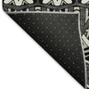 Piper Looms Mayfield Moroccan AMF909 Charcoal Machine Washable Area Rug Backing Image