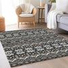 Piper Looms Mayfield Moroccan AMF909 Charcoal Machine Washable Area Rug Lifestyle Image Feature