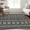 Piper Looms Mayfield Moroccan AMF909 Charcoal Machine Washable Area Rug Lifestyle Image Feature