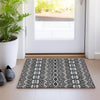Piper Looms Mayfield Moroccan AMF909 Charcoal Machine Washable Area Rug Scatter Lifestyle Image Feature