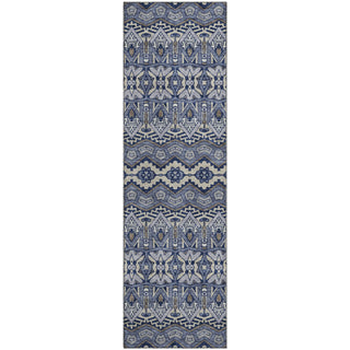 Piper Looms Mayfield Moroccan AMF909 Denim Machine Washable Area Rug Runner Main Image