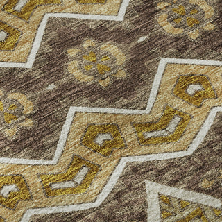 Piper Looms Mayfield Moroccan AMF909 Gold Machine Washable Area Rug Swatch Image
