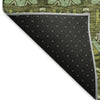 Piper Looms Mayfield Moroccan AMF909 Olive Machine Washable Area Rug Backing Image