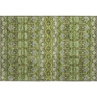 Piper Looms Mayfield Moroccan AMF909 Olive Machine Washable Area Rug Scatter Main Image