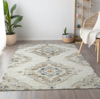 Piper Looms Mayfield Tribal AMF91 Linen Machine Washable Area Rug Lifestyle Image Feature