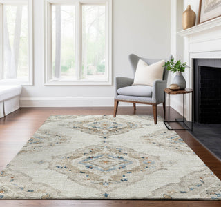 Piper Looms Mayfield Tribal AMF91 Linen Machine Washable Area Rug Lifestyle Image Feature