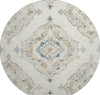 Piper Looms Mayfield Tribal AMF91 Linen Machine Washable Area Rug Round Main Image