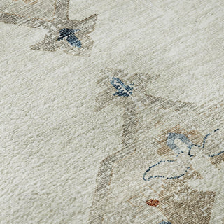 Piper Looms Mayfield Tribal AMF91 Linen Machine Washable Area Rug Swatch Image