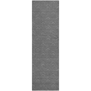 Piper Looms Mayfield Arrows AMF910 Black Machine Washable Area Rug Runner Main Image