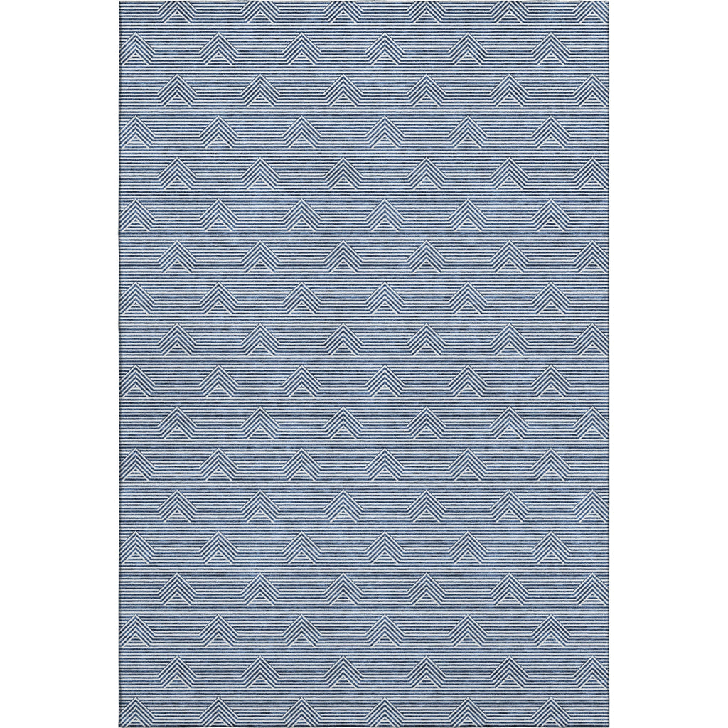 Piper Looms Mayfield Arrows AMF910 Blue Machine Washable Area Rug main image