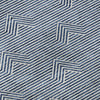 Piper Looms Mayfield Arrows AMF910 Blue Machine Washable Area Rug Swatch Image