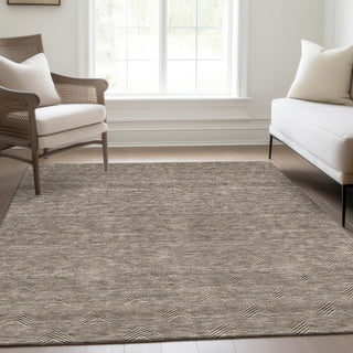 Piper Looms Mayfield Arrows AMF910 Brown Machine Washable Area Rug Lifestyle Image Feature