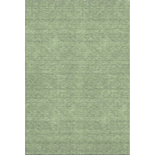 Piper Looms Mayfield Arrows AMF910 Green Machine Washable Area Rug main image