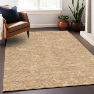 Piper Looms Mayfield Arrows AMF910 Orange Machine Washable Area Rug Lifestyle Image Feature