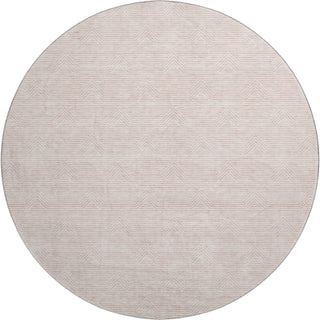 Piper Looms Mayfield Arrows AMF910 Pink Machine Washable Area Rug Round Main Image