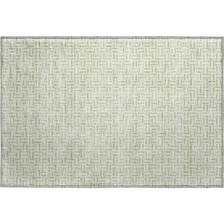 Piper Looms Mayfield Geometric AMF911 Aloe Machine Washable Area Rug Scatter Main Image