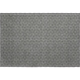 Piper Looms Mayfield Geometric AMF911 Black Machine Washable Area Rug Scatter Main Image