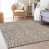 Piper Looms Mayfield Geometric AMF911 Brown Machine Washable Area Rug Lifestyle Image Feature