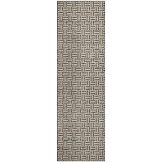 Piper Looms Mayfield Geometric AMF911 Brown Machine Washable Area Rug Runner Main Image