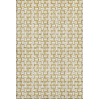 Piper Looms Mayfield Geometric AMF911 Gold Machine Washable Area Rug main image