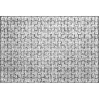 Piper Looms Mayfield Geometric AMF911 Gray Machine Washable Area Rug Scatter Main Image