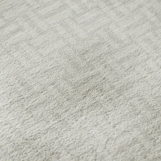 Piper Looms Mayfield Geometric AMF911 Ivory Machine Washable Area Rug Swatch Image