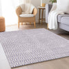 Piper Looms Mayfield Geometric AMF911 Lavender Machine Washable Area Rug Lifestyle Image Feature