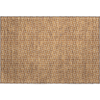 Piper Looms Mayfield Geometric AMF911 Paprika Machine Washable Area Rug Scatter Main Image