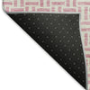 Piper Looms Mayfield Geometric AMF911 Pink Machine Washable Area Rug Backing Image