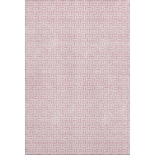 Piper Looms Mayfield Geometric AMF911 Pink Machine Washable Area Rug main image