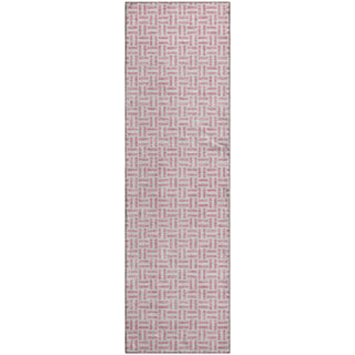 Piper Looms Mayfield Geometric AMF911 Pink Machine Washable Area Rug Runner Main Image