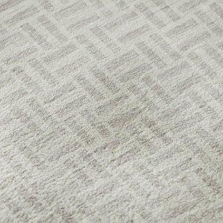 Piper Looms Mayfield Geometric AMF911 Taupe Machine Washable Area Rug Swatch Image