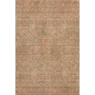 Piper Looms Mayfield Geometric AMF912 Copper Machine Washable Area Rug main image