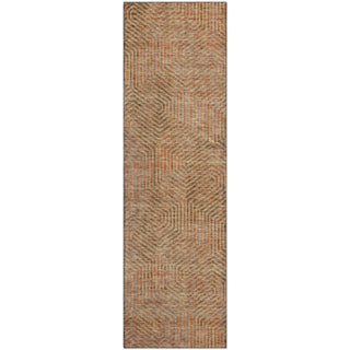 Piper Looms Mayfield Geometric AMF912 Copper Machine Washable Area Rug Runner Main Image