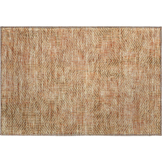 Piper Looms Mayfield Geometric AMF912 Copper Machine Washable Area Rug Scatter Main Image