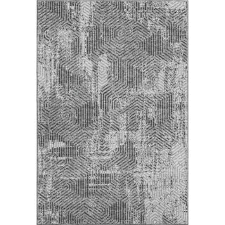 Piper Looms Mayfield Geometric AMF912 Gray Machine Washable Area Rug main image