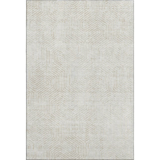 Piper Looms Mayfield Geometric AMF912 Ivory Machine Washable Area Rug main image