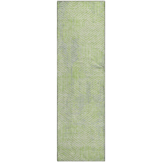 Piper Looms Mayfield Geometric AMF912 Lime Machine Washable Area Rug Runner Main Image
