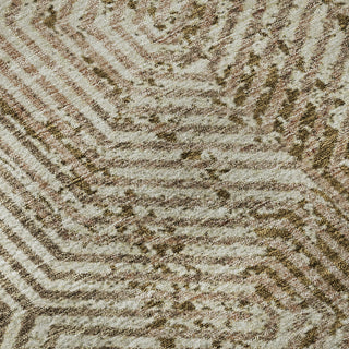 Piper Looms Mayfield Geometric AMF912 Mocha Machine Washable Area Rug Swatch Image