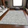 Piper Looms Mayfield Floral AMF913 Gray Machine Washable Area Rug Lifestyle Image Feature