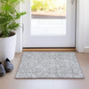 Piper Looms Mayfield Floral AMF913 Gray Machine Washable Area Rug Scatter Lifestyle Image Feature
