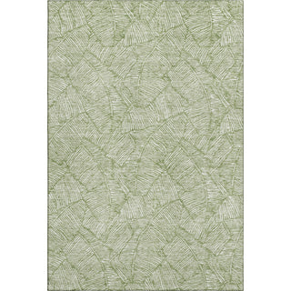 Piper Looms Mayfield Floral AMF913 Green Machine Washable Area Rug main image