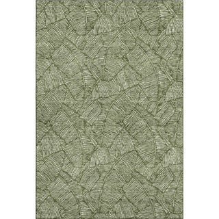 Piper Looms Mayfield Floral AMF913 Olive Machine Washable Area Rug main image