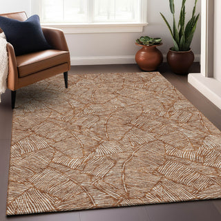Piper Looms Mayfield Floral AMF913 Paprika Machine Washable Area Rug Lifestyle Image Feature